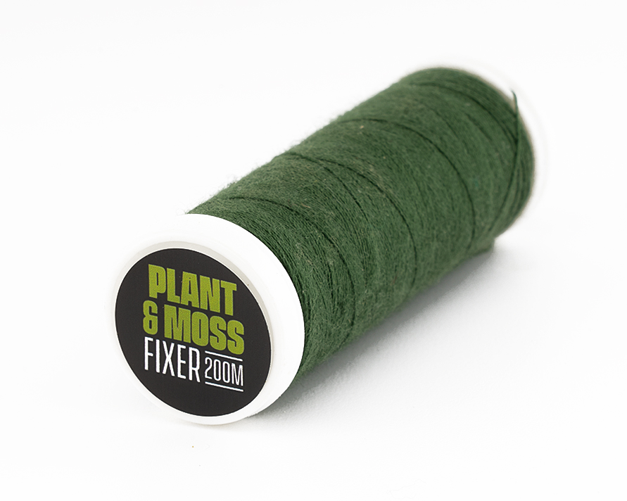 Rolle mit grünem Plant & Moss Fixer Faden 200 m